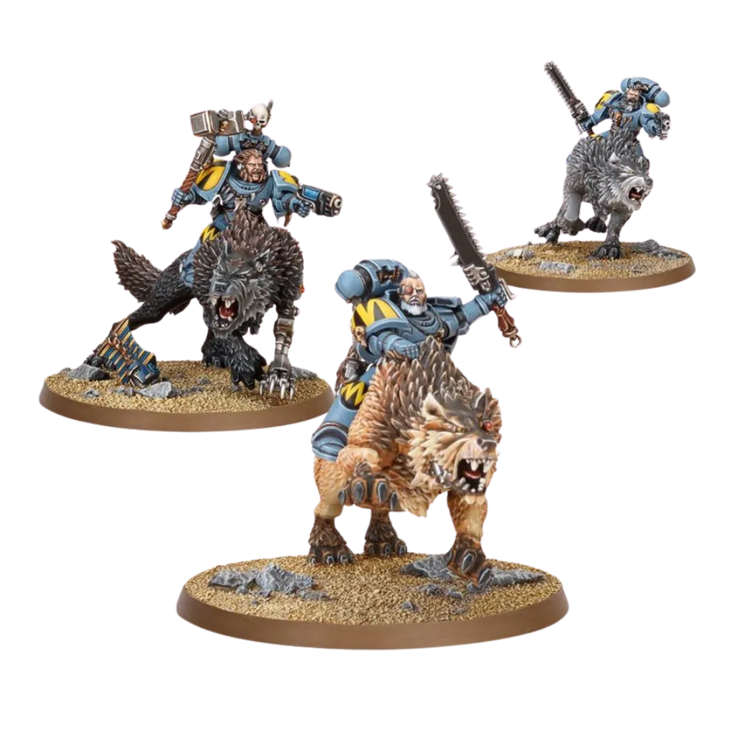 Space Wolves: Thunderwolf Cavalry-Games Workshop-Radaddel