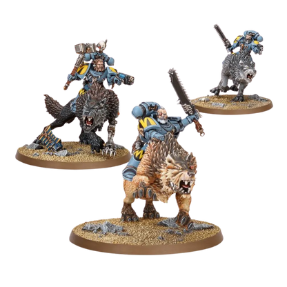 Space Wolves: Thunderwolf Cavalry-Games Workshop-Radaddel