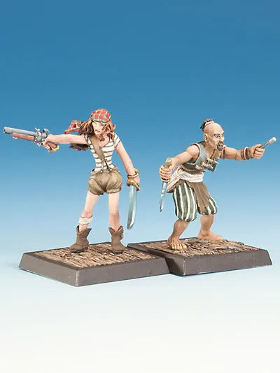 Piratin und Cuchillo 2-Freebooter Miniatures-Radaddel