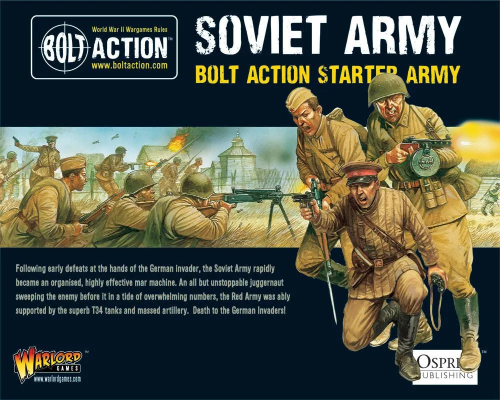 Bolt Action Starter Army - Soviet Army-Warlord Games-Radaddel