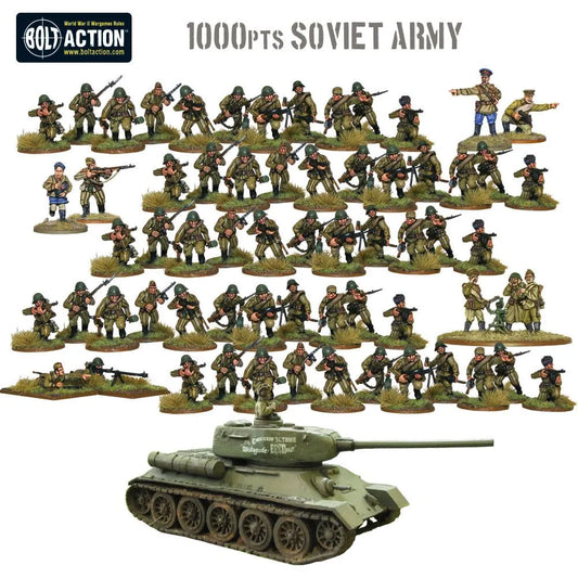 Bolt Action Starter Army - Soviet Army-Warlord Games-Radaddel