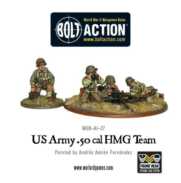US Army 50 Cal HMG Team-Warlord Games-Radaddel