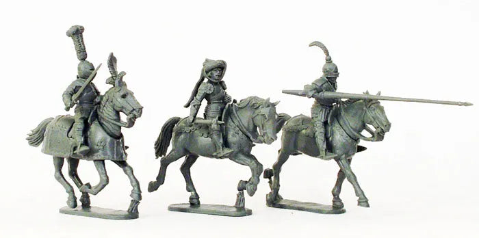 Mounted Men at Arms-Perry Miniatures-Radaddel