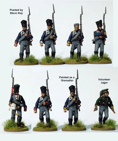 Napoleonic Prussian Line Infantry 1813-1815-Perry Miniatures-Radaddel