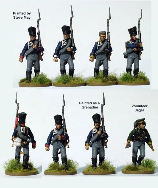 Napoleonic Prussian Line Infantry 1813-1815-Perry Miniatures-Radaddel