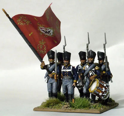 Napoleonic Prussian Line Infantry 1813-1815-Perry Miniatures-Radaddel
