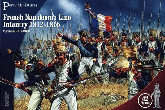 Napoleonic French Line Infantry 1812-1815-Perry Miniatures-Radaddel