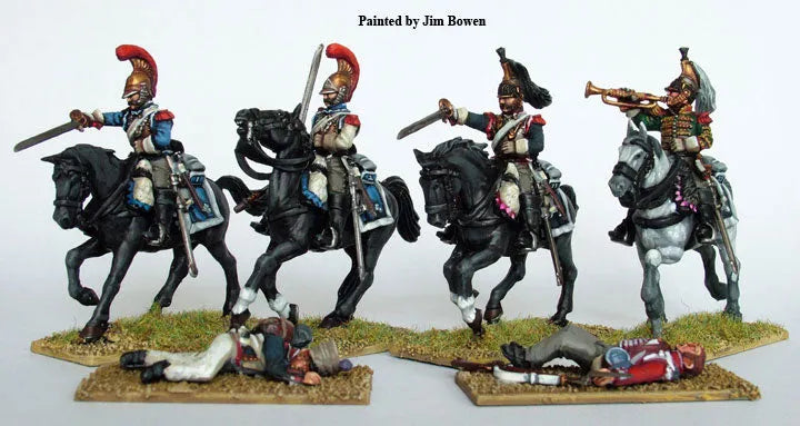Napoleonic French Heavy Cavalry 1812-1815-Perry Miniatures-Radaddel