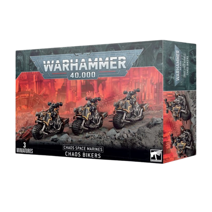 Chaos Space Marines: Chaos Bikers-Games Workshop-Radaddel