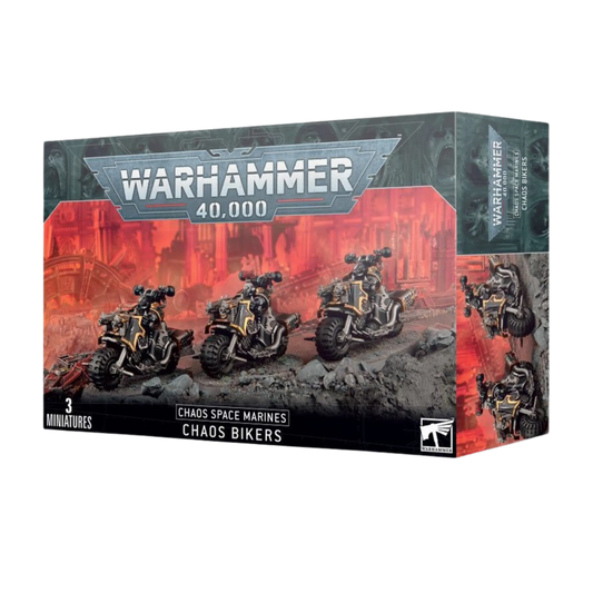Chaos Space Marines: Chaos Bikers-Games Workshop-Radaddel