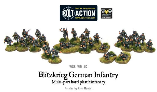 Blitzkrieg German Infantry-Warlord Games-Radaddel