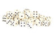 Warlord Games Würfel Elfenbein (30)-Warlord Games-Radaddel