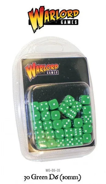 Warlord Games Würfel Grün (30)-Warlord Games-Radaddel