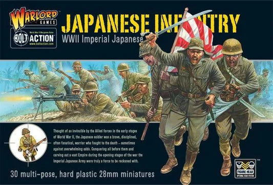 Imperial Japanese Infantry Plastik-Warlord Games-Radaddel