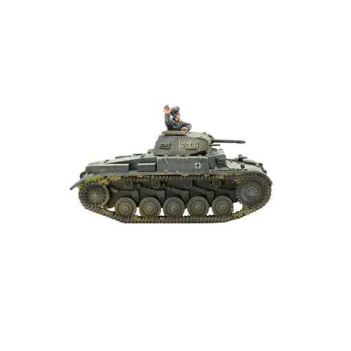Panzer II Ausf. A/B/C Light Tank-Warlord Games-Radaddel