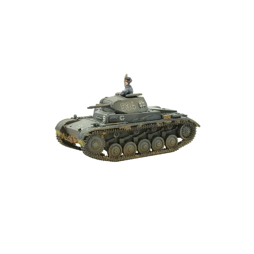 Panzer II Ausf. A/B/C Light Tank-Warlord Games-Radaddel