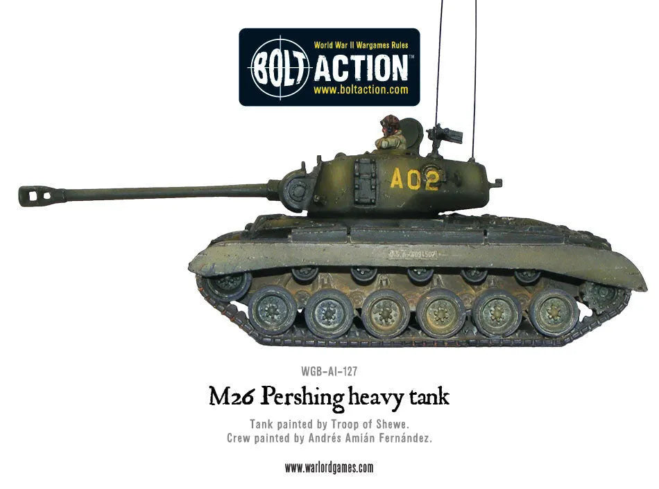 M26 Pershing Heavy Tank-Warlord Games-Radaddel