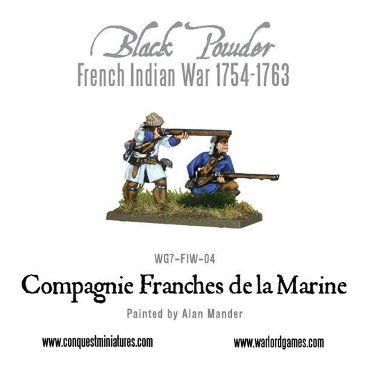 French Indian War: French Compagnie de la Marine-Warlord Games-Radaddel