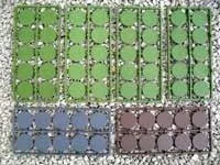 25mm runde Bases flach (50 Stück)-Renedra-Radaddel