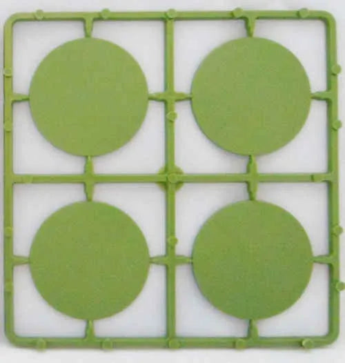 50mm runde Bases flach (8 Stück)-Renedra-Radaddel