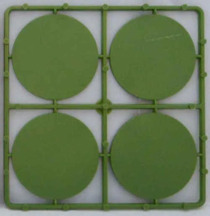 60mm runde Bases flach (8 Stück)-Renedra-Radaddel