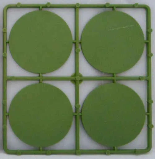 60mm runde Bases flach (8 Stück)-Renedra-Radaddel