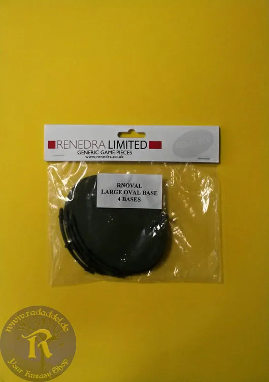 Ovale Bases flach (4 Stück)-Renedra-Radaddel