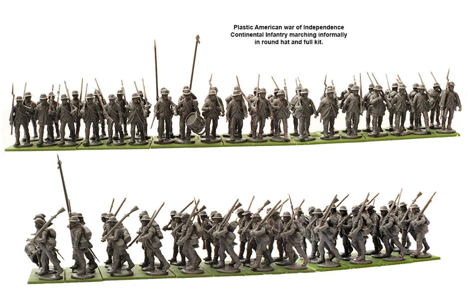American War of Independence Continental Infantry 1776-1783-Perry Miniatures-Radaddel