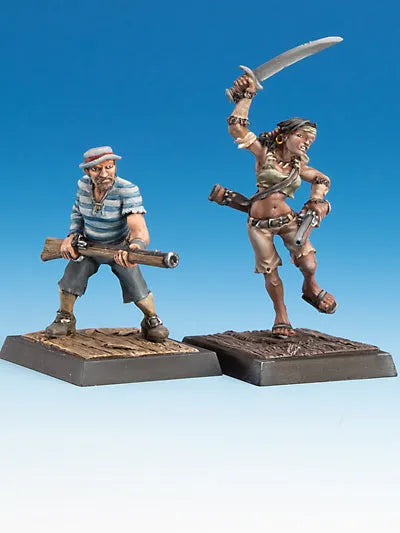 Tiradoro und Matelot 2-Freebooter Miniatures-Radaddel