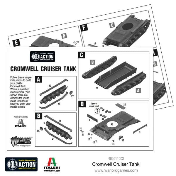 Cromwell Cruiser Tank-Warlord Games-Radaddel