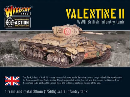 Valentine II Cruiser Tank-Warlord Games-Radaddel
