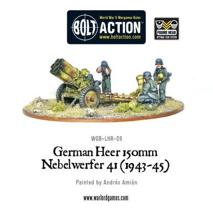 German Heer Nebelwerfer-Warlord Games-Radaddel