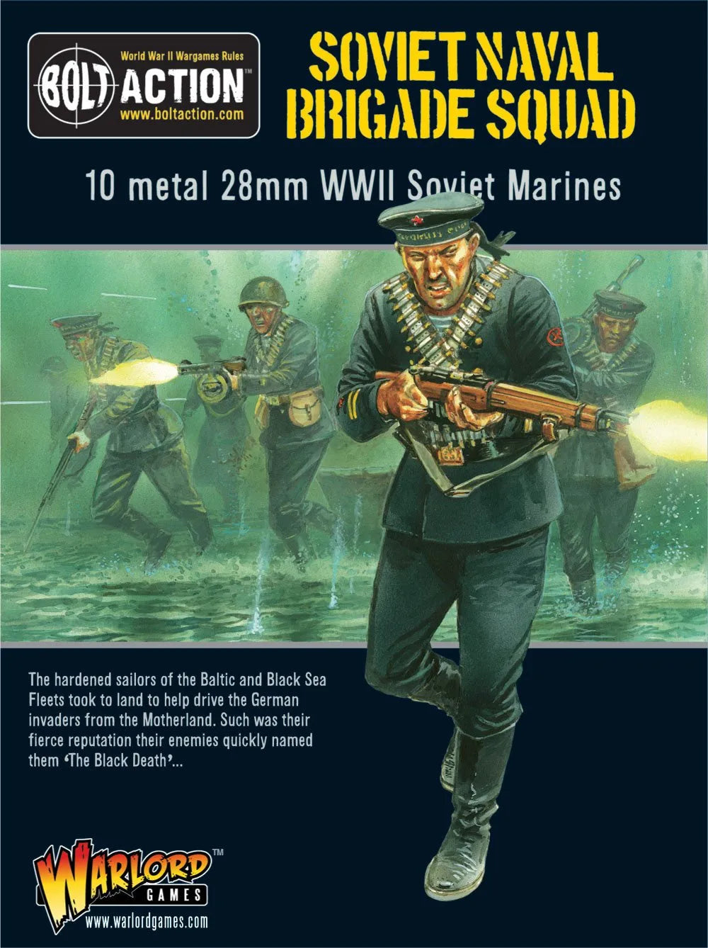 Soviet Naval Brigade Squad-Warlord Games-Radaddel
