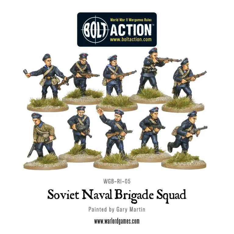 Soviet Naval Brigade Squad-Warlord Games-Radaddel