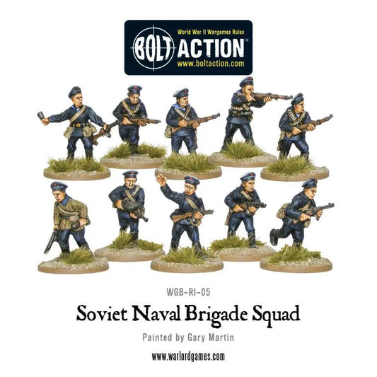 Soviet Naval Brigade Squad-Warlord Games-Radaddel