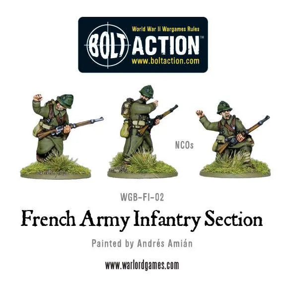 French Army Infantry Section-Warlord Games-Radaddel