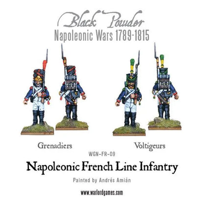 Napoleonic French Line Infantry-Warlord Games-Radaddel