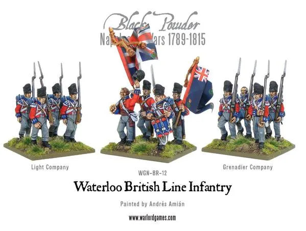 Waterloo British Line Infantry-Warlord Games-Radaddel