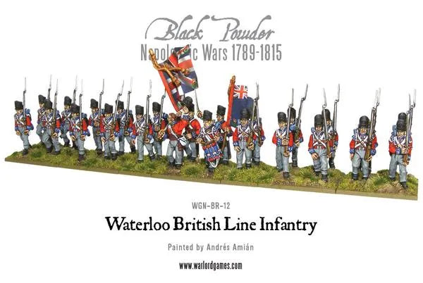 Waterloo British Line Infantry-Warlord Games-Radaddel