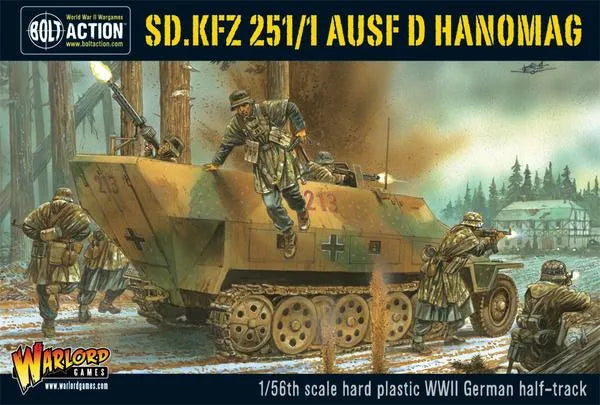 Sd.Kfz 251/1 Ausf D Hanomag-Warlord Games-Radaddel