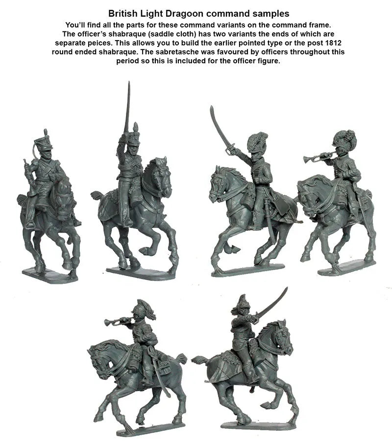 Napoleonic British Light Dragoons 1808-1815-Perry Miniatures-Radaddel