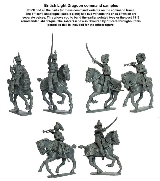 Napoleonic British Light Dragoons 1808-1815-Perry Miniatures-Radaddel