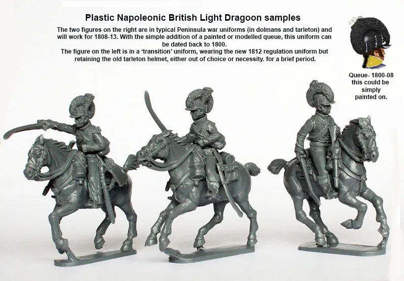 Napoleonic British Light Dragoons 1808-1815-Perry Miniatures-Radaddel