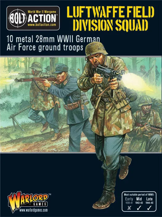 Luftwaffe Field Division Squad-Warlord Games-Radaddel