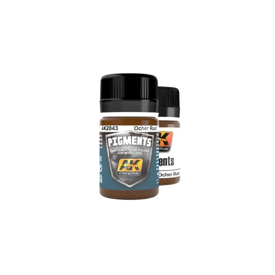 AK-Pigmente Ocher Rust (79)-AK-Interactive-Radaddel