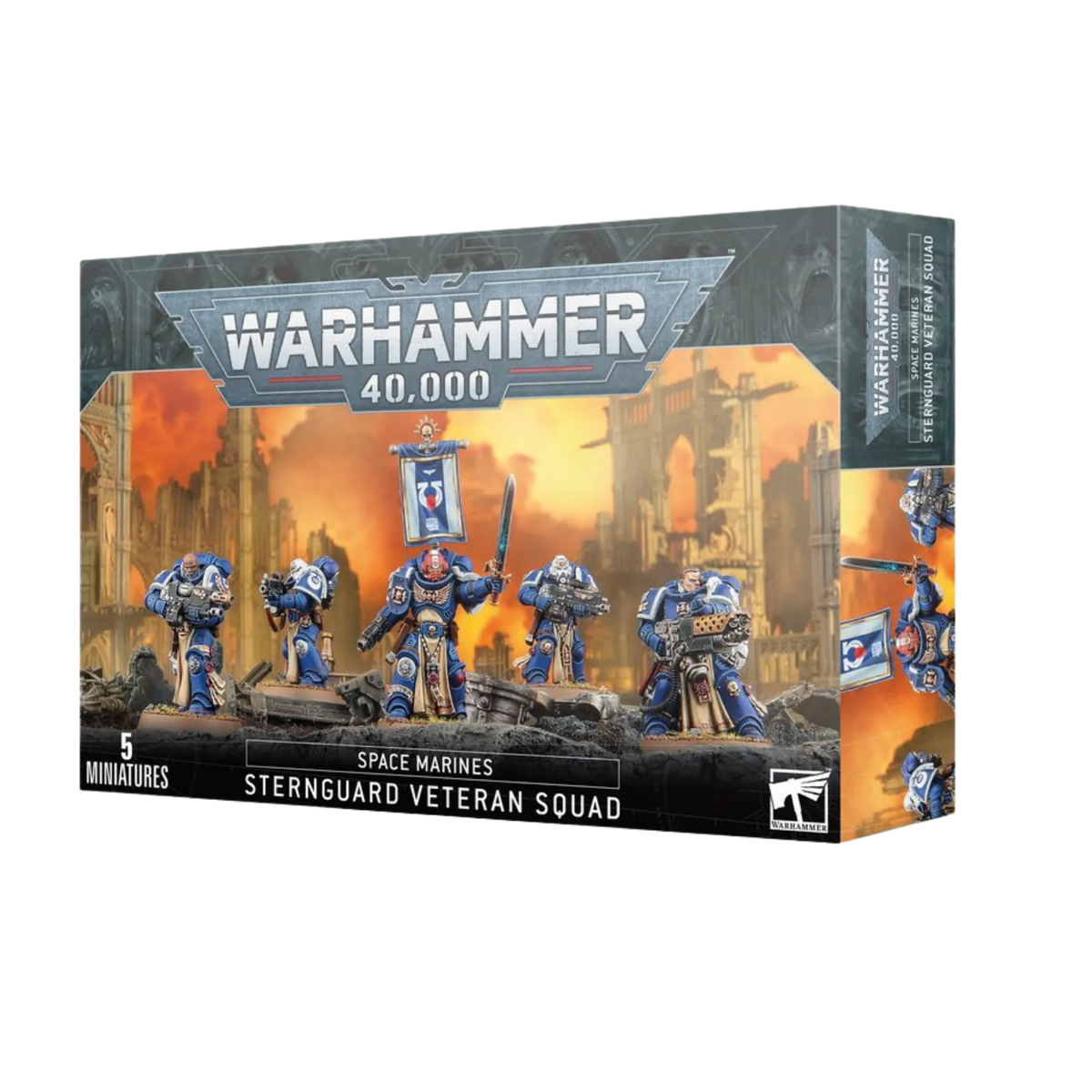 Space Marines: Sternguard Veteran Squad-Games Workshop-Radaddel