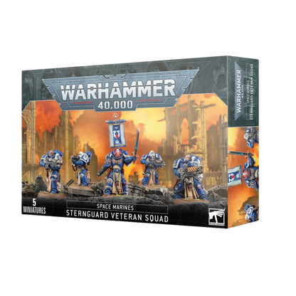 Space Marines: Sternguard Veteran Squad-Games Workshop-Radaddel