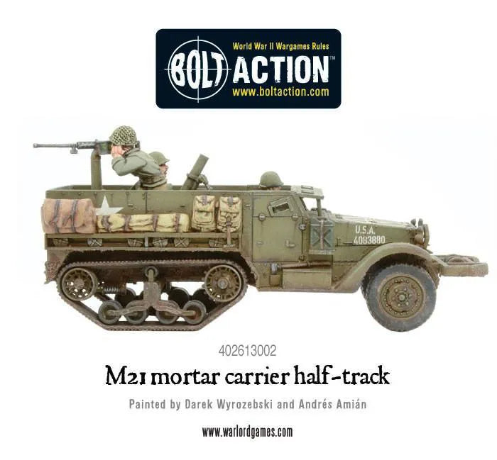 M21 Mortar Carrier-Warlord Games-Radaddel