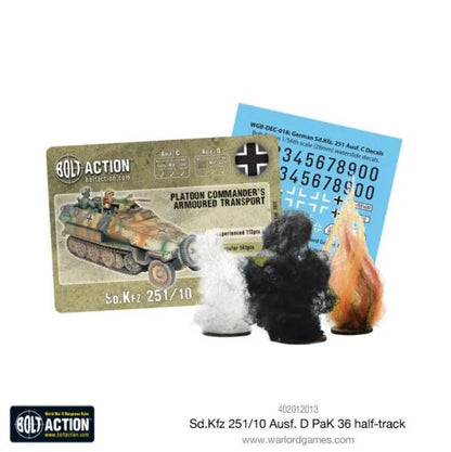 Sd.Kfz 251/10 ausf D (36mm Pak) Half Track-Warlord Games-Radaddel