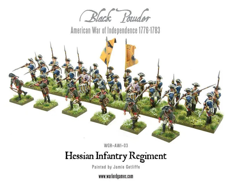 Hessian Regiment (Plastic Box)-Warlord Games-Radaddel